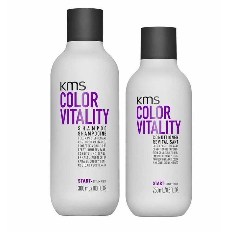 KMS Color Vitality Shampoo 300ml + Conditioner 250ml Duo Pack
