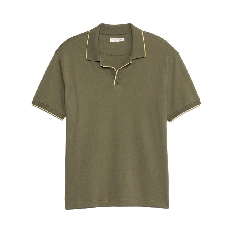 Luxury Touch Polo Dark Cypress Green