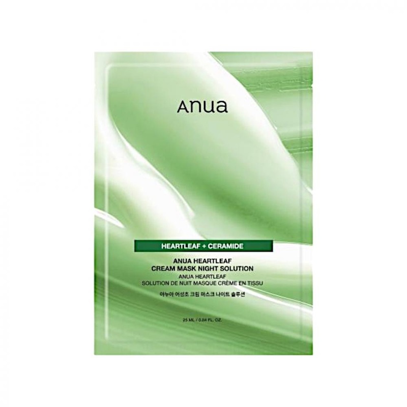 Anua -- Heartleaf - Cream Mask Night Solution - 1unit
