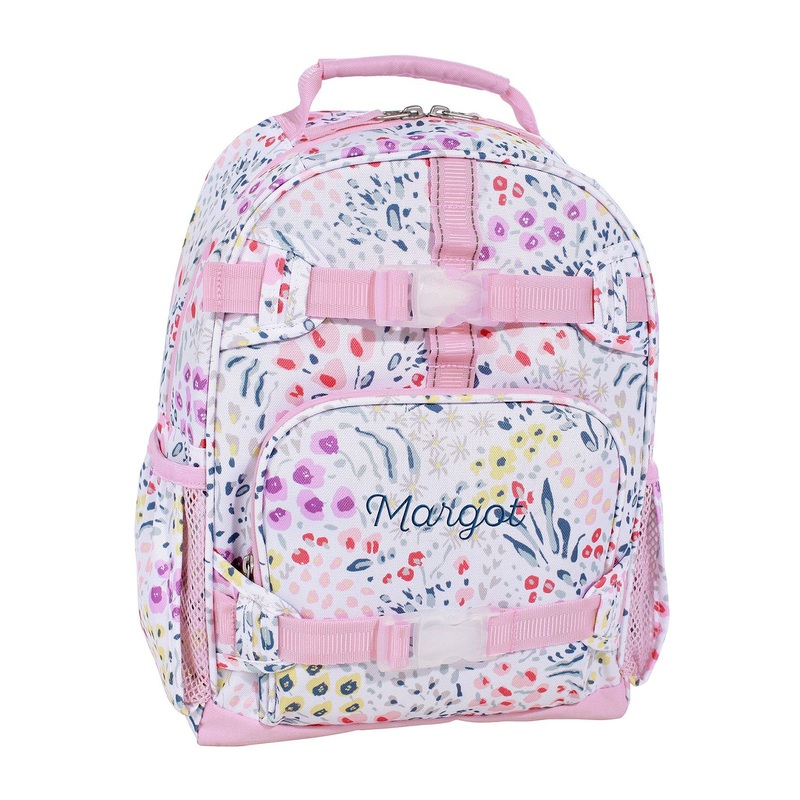 Mackenzie Pink Field Floral Backpacks - Small