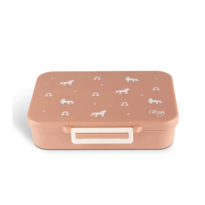 Incredible Tritan Lunchbox with Four Compartments - Unicorn