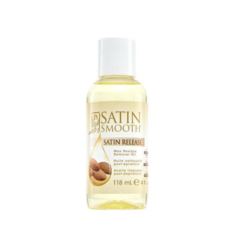 Satin Smooth -- Wax residue remover oil 4oz
