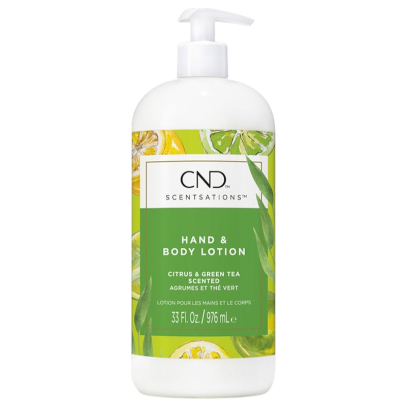 CND -- Hand and Body Lotion - Citrus & Green Tea 33oz