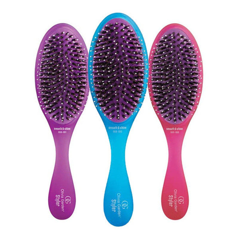 Olivia Garden Smooth & Shine Styler Coloured Trio