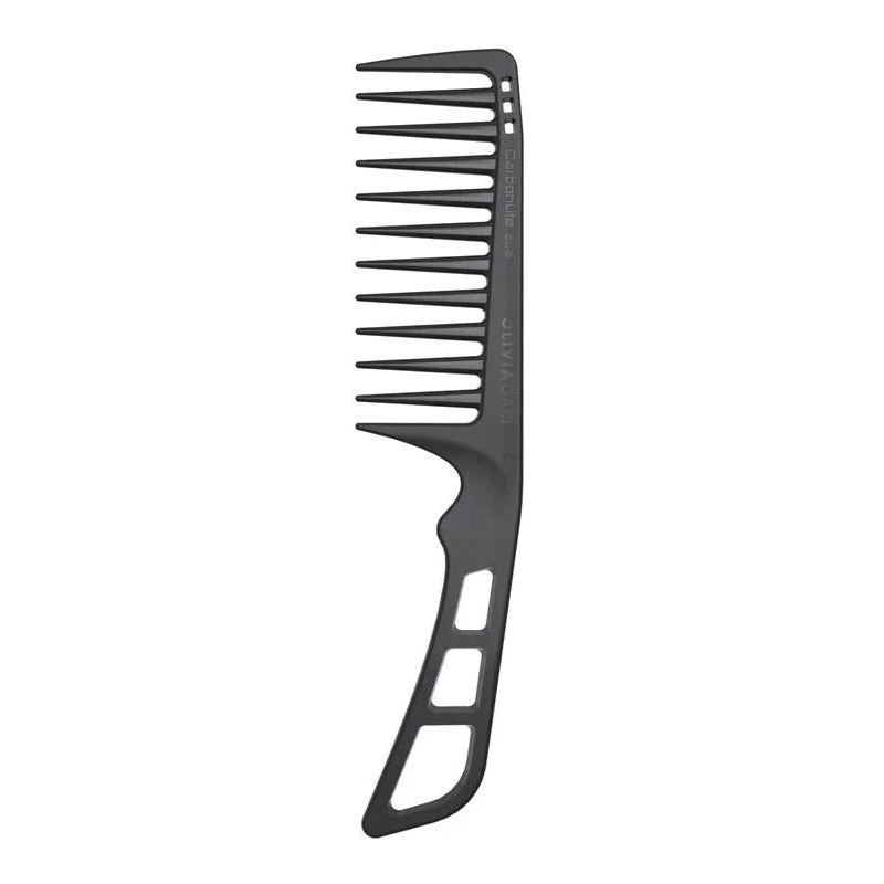 Olivia Garden CarbonLite Wide Tooth Comb with Handle