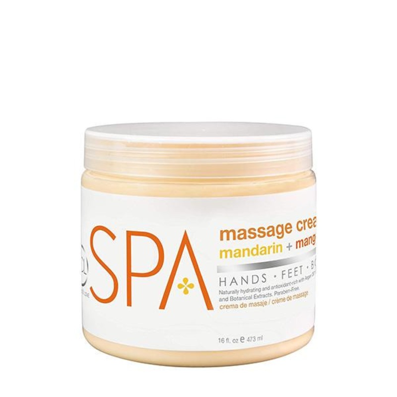 BCL -- Massage Cream Mandarin + Mango 16 oz