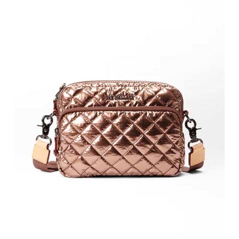 Metro Camera Bag Copper Metallic Lacquer Small