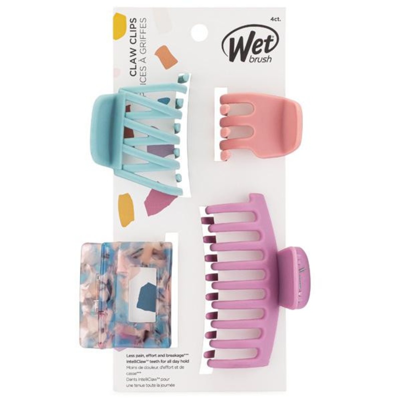 The Wet Brush -- Claw Clips 4CT - Summer Sunset