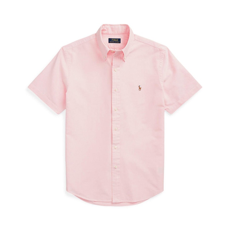 Men's Custom Fit Oxford Shirt Light Pink
