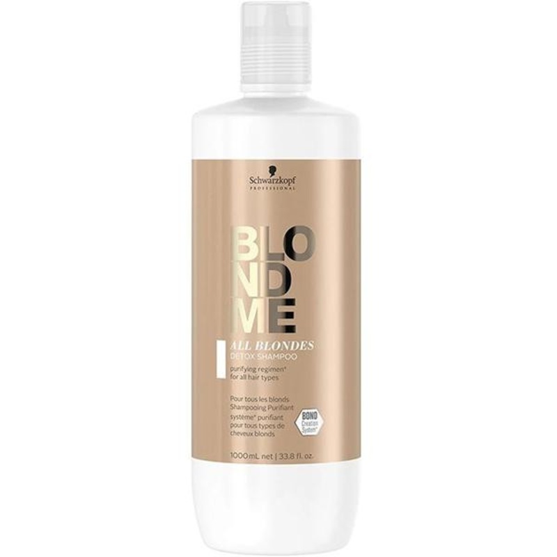Schwarzkopf - BlondMe -- Detox Shampoo - All Blondes 33.8oz