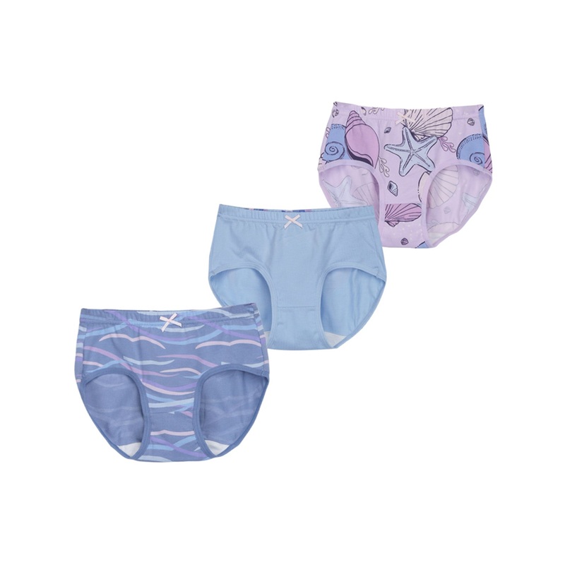 Move Under the Sea 3-Pack Undies for Girls