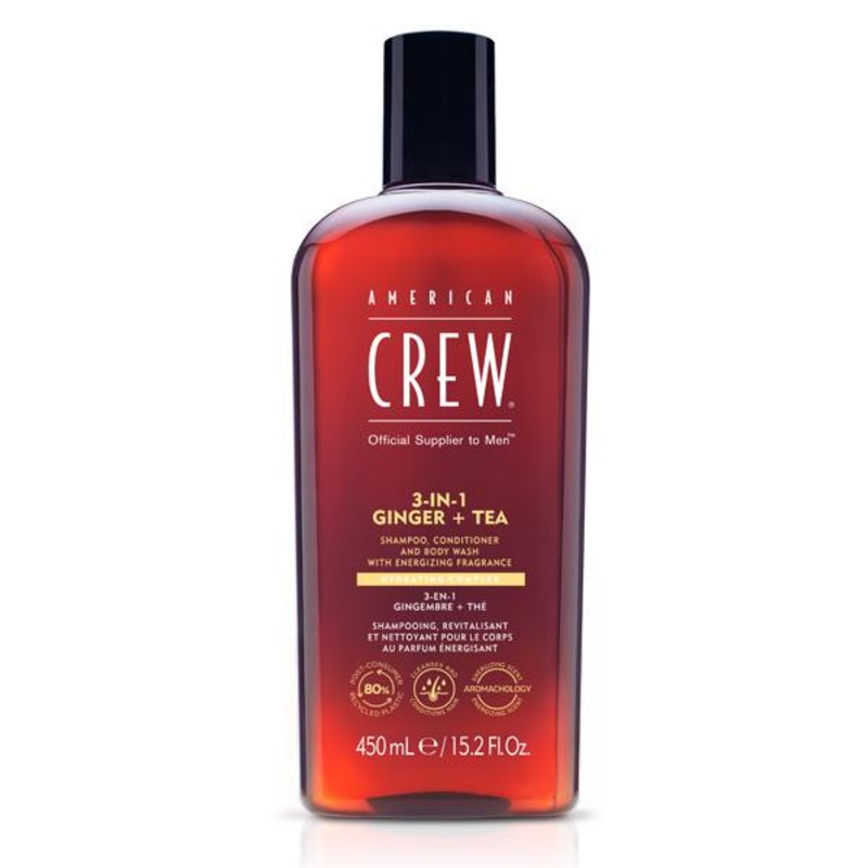 American Crew -- 3-in-1 Ginger + Tea 15.2 fl oz