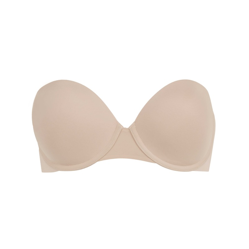 Up for Anything Strapless Bra Champagne Beige
