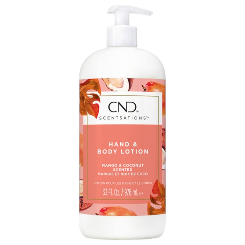 CND -- Hand and Body Lotion - Mango & Coconut 33oz