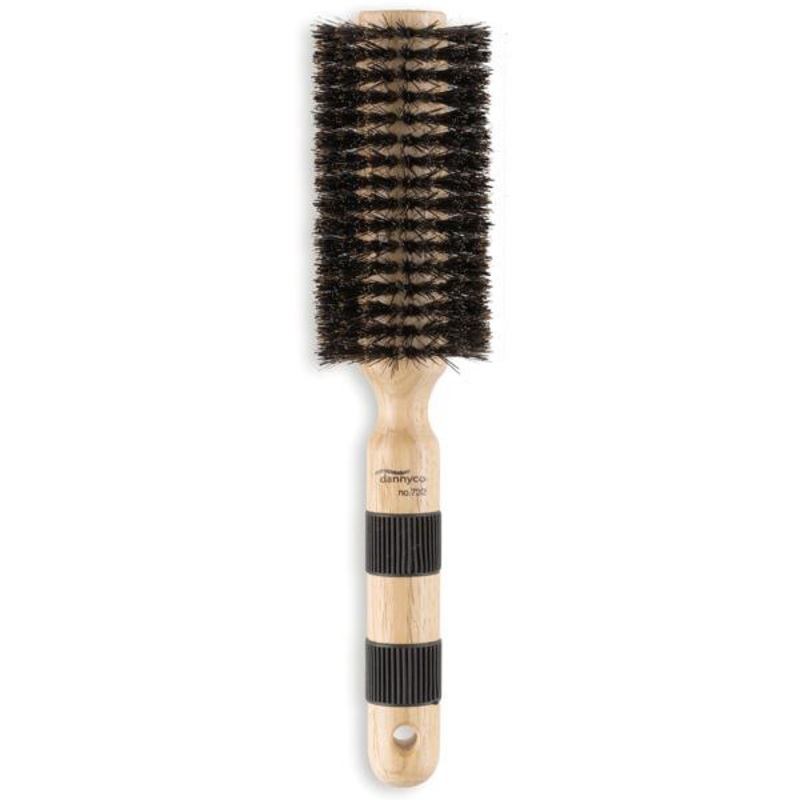 Dannyco -- Circular brush with 100% pre-softened natural boar bristles - Large
