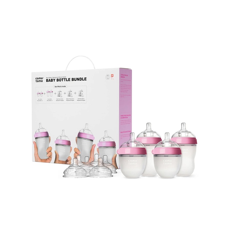 Baby Bottle Bundle - Pink