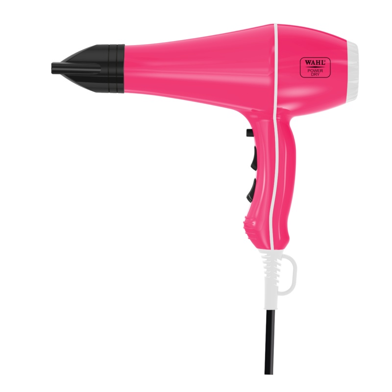 Wahl Power Dry 2000W Ionic Hair Dryer Pink