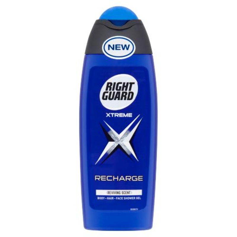 Xtreme Recharge Body-Hair-Face Shower Gel 250ml