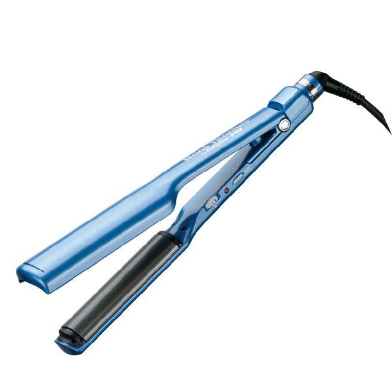 Babyliss Pro -- Nano-titanium and Ceramic flat Iron - C Style