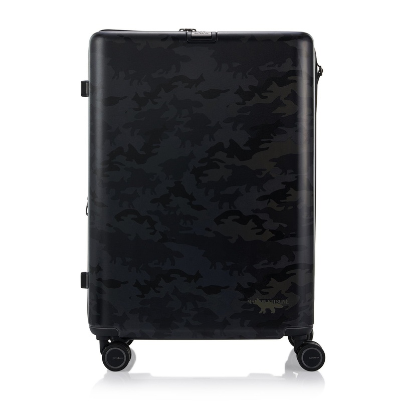 Maison Kitsune x Samsonite Spinner 68 Black