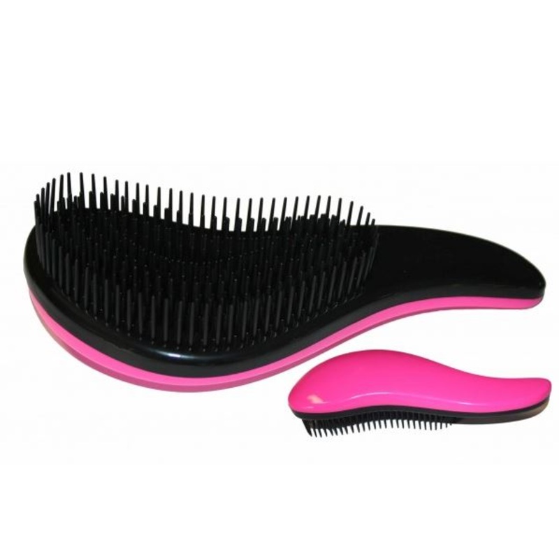 Santorini Detangler Brush Hot Pink