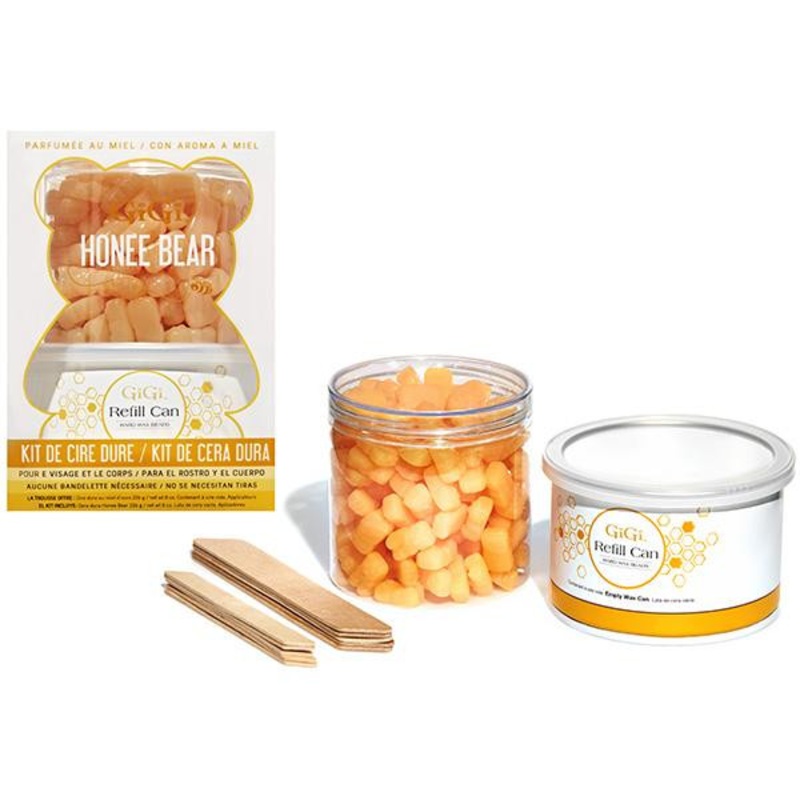 GiGi -- Hard Wax Kit - Honee Bear