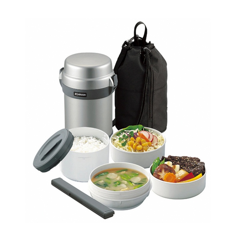 Lunch Jar with 4 Container and Bag 1.23L