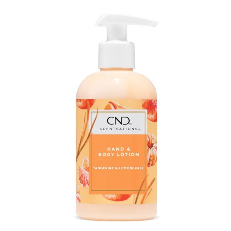 CND -- Hand and Body Lotion - Tangerine & Lemongrass 8.3oz