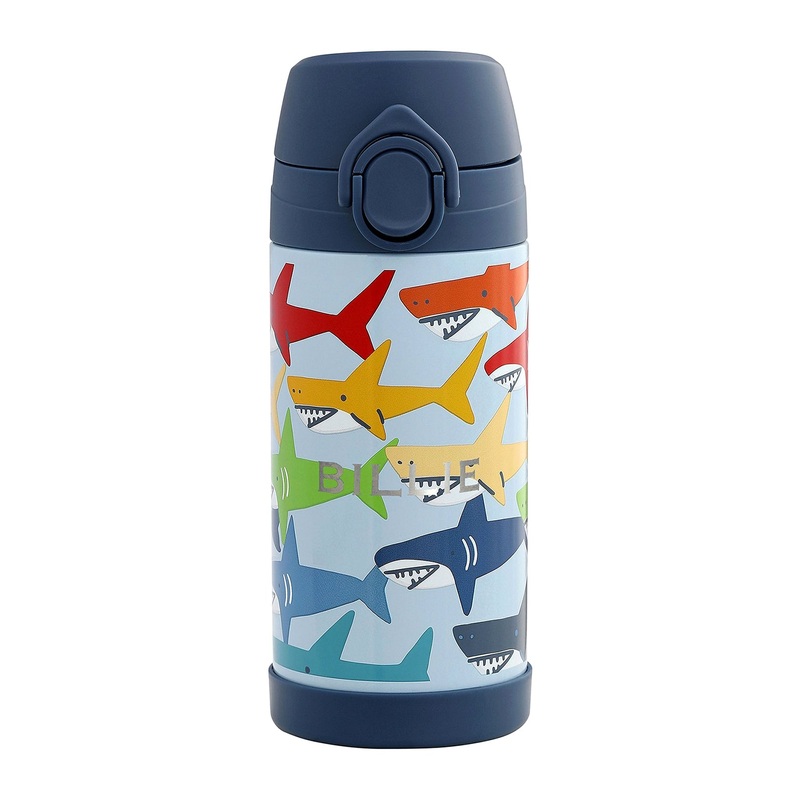 Mackenzie Multi Sharks Water Bottle - Regular
