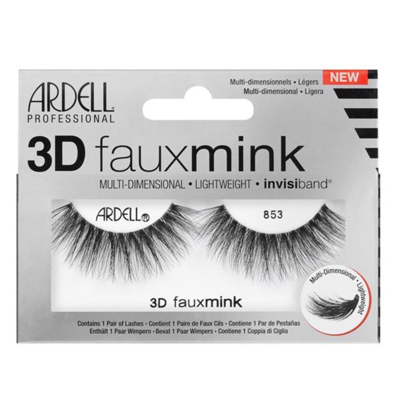 Ardell - Lashes -- 3D Faux Mink - 853