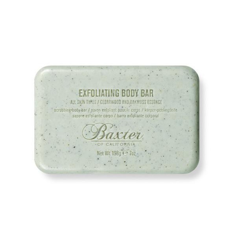 Baxter of California -- Exfoliating Body Bar - Cedarwood & Oakmoss Essence  7oz