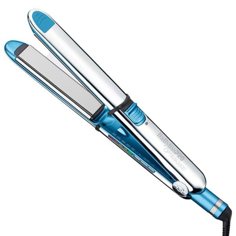 Babyliss Pro -- Stainless steel flat iron 1 1/2" Optima 33000