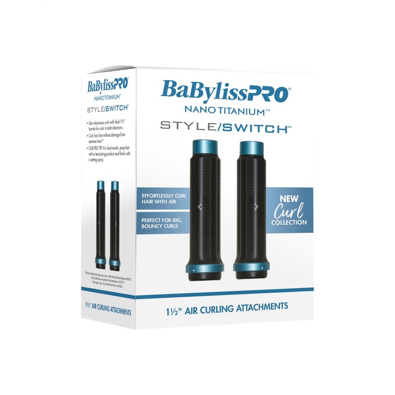 Babyliss Pro -- Air Curling Attachments 1-1/2" - Style/Switch