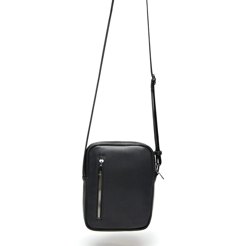 Small Faux Leather Crossbody Bag