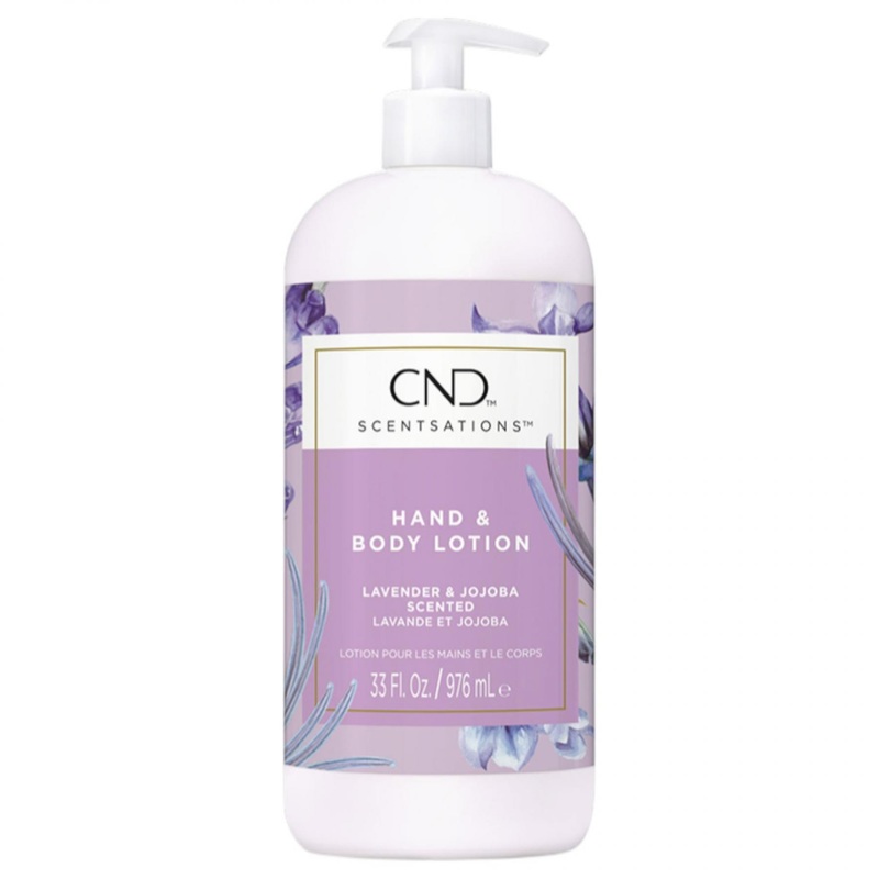 CND -- Hand and Body Lotion - Lavender & Jojoba 33oz
