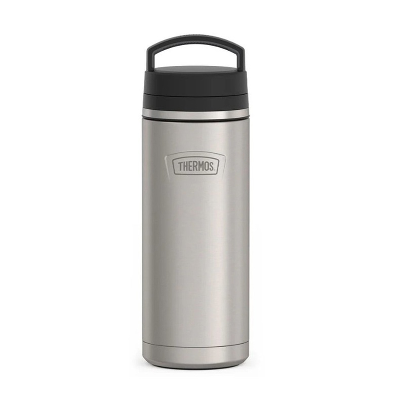 ICON Water Bottle With Screw Top - Matte Stainless Steel 32oz