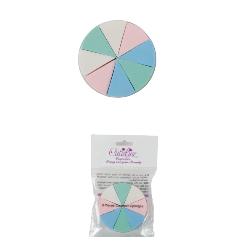 Cutieline Cosmetic Sponges 8pcs