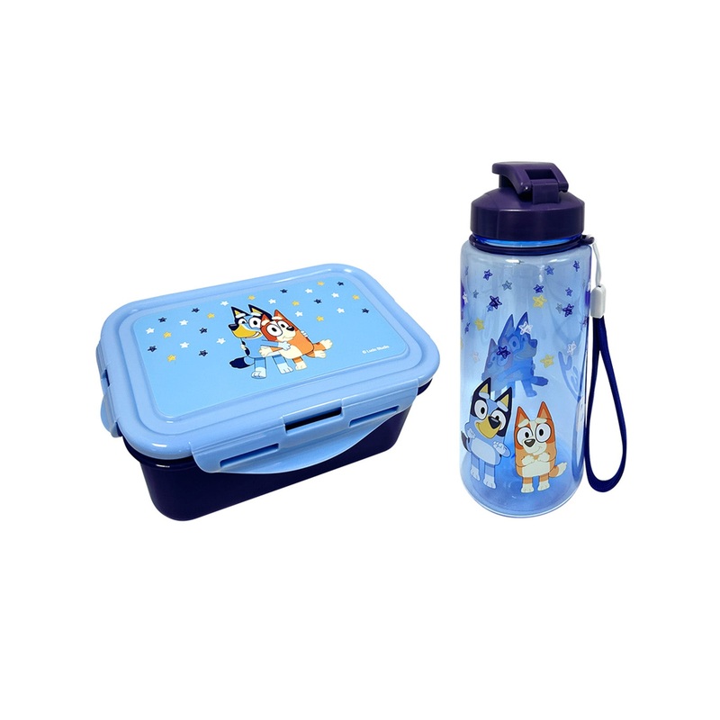 Bluey Lunch Box and Water Bottle Set Collection