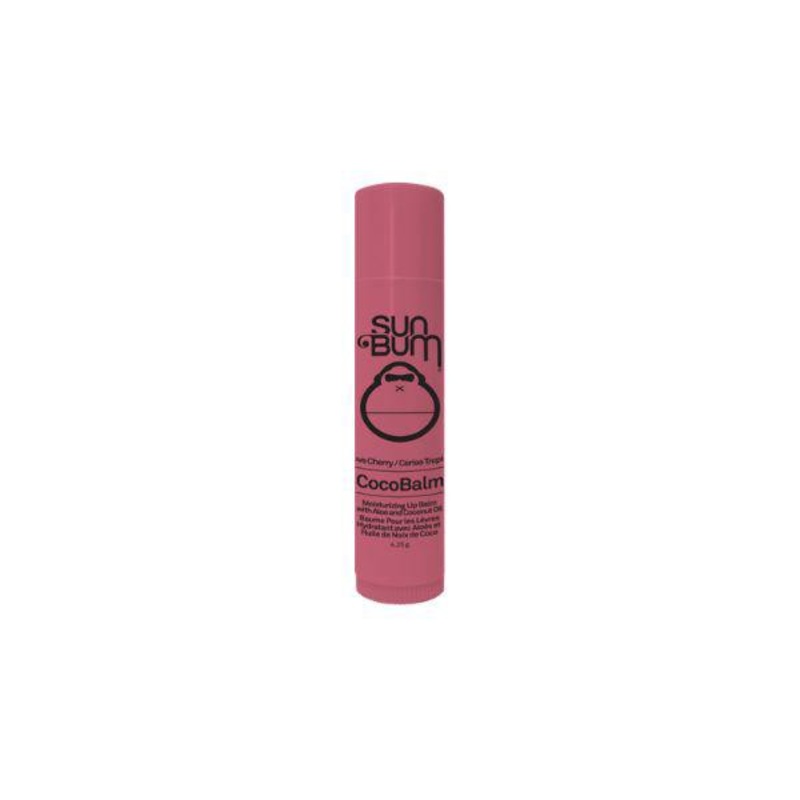 Sun Bum -- CocoBalm Moisturizing Lip Balm - Groove Cherry 0.15oz