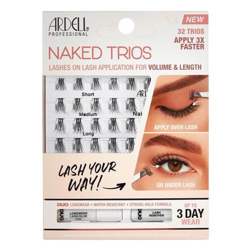 Ardell - Lashes -- Naked - Trios