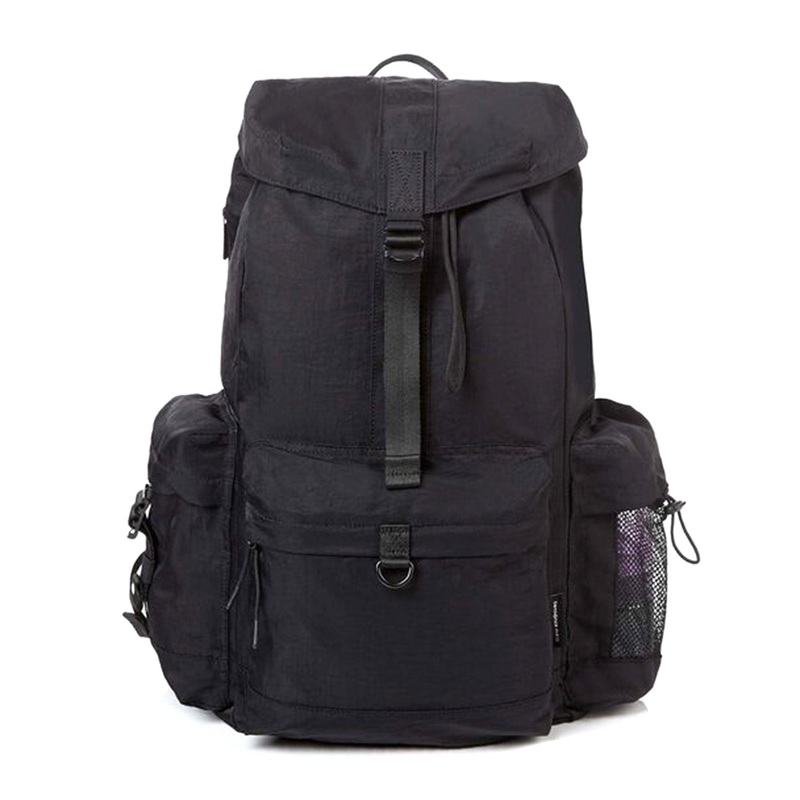 Abbey Flap Backpack Black