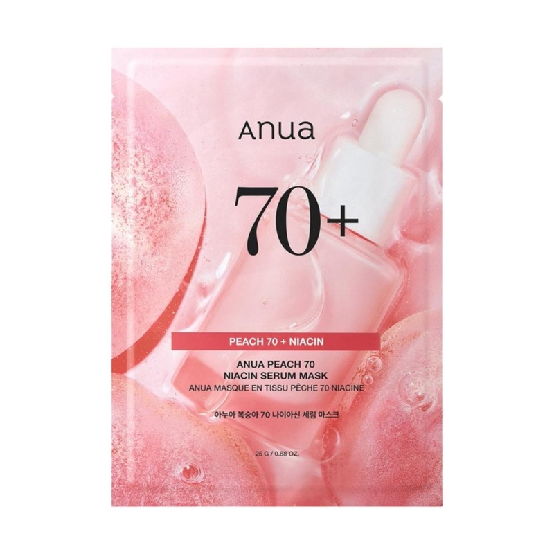 Anua -- Peach 70 Niacin Serum Mask - 1ea