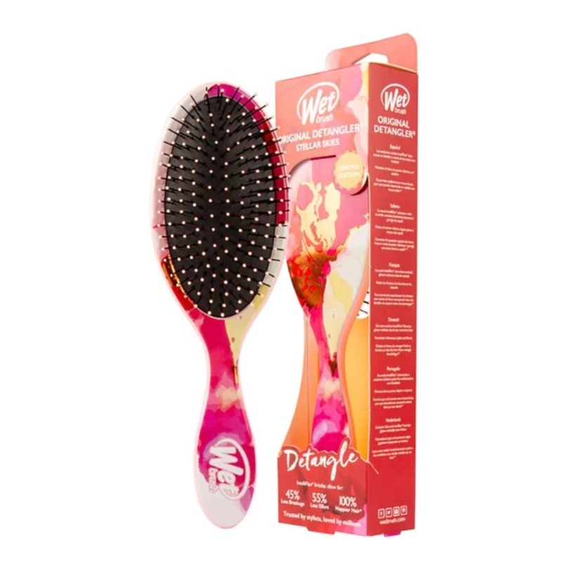 Tangle Teezer The Wet Detangler Hairbrush Limited Edition - Rose Skies