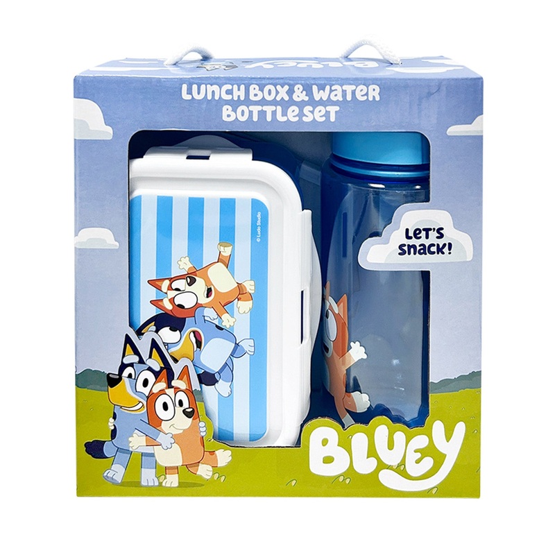 Bluey Lunch Box and Water Bottle Set - Bluey Core Set
