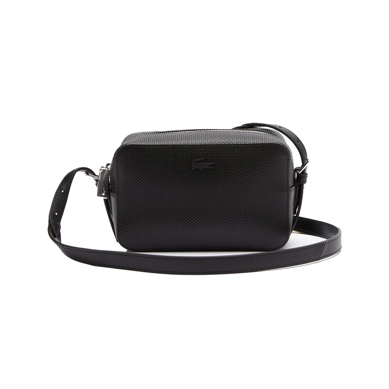 Women's Chantaco Leather Small Crossbody Bag Noir