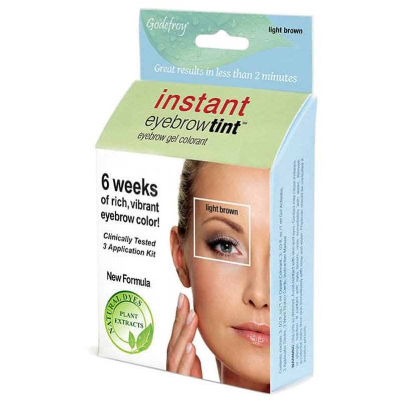 Godefroy -- Eyebrow Tint Kit - Light Brown