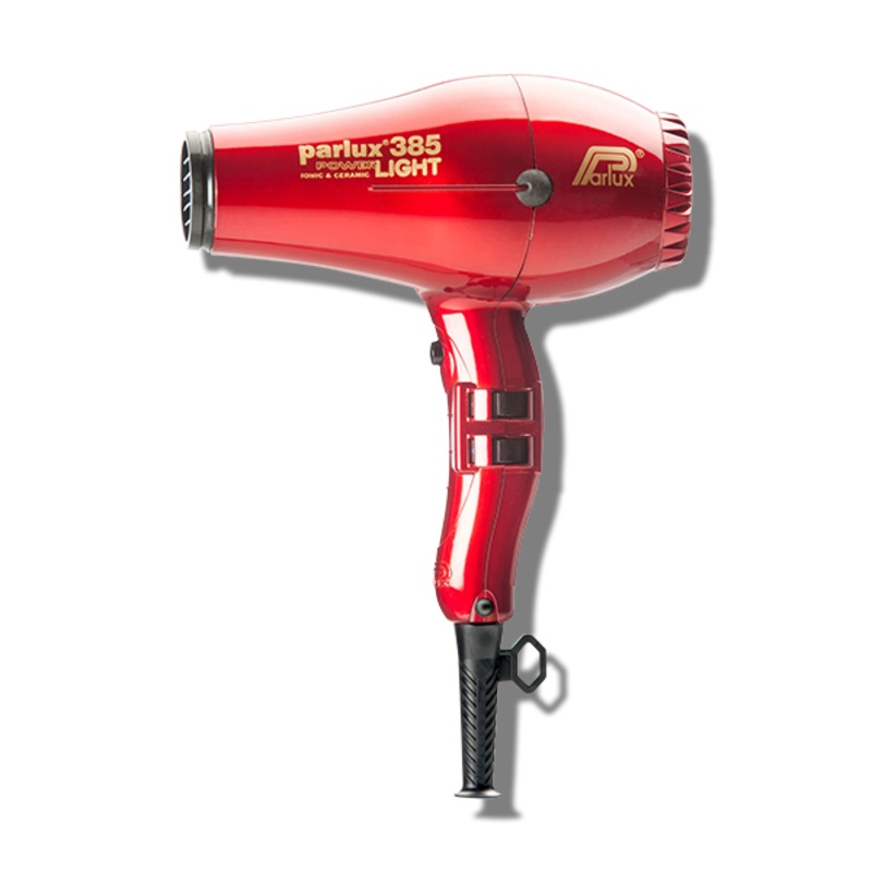 Parlux 385 Power Light Ceramic & Ionic Hair Dryer Red