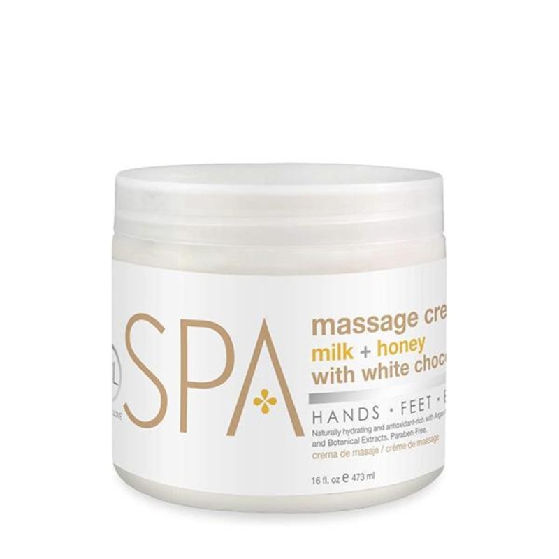 BCL -- Massage Cream Milk + Honey with White Chocolate 16 oz