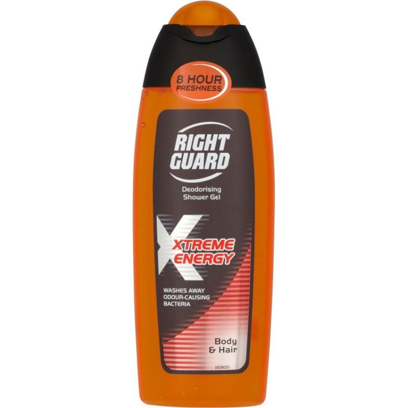 Xtreme Energy Deodorising Shower Gel 250ml Right Guard Xtreme Energy Deodorising Shower Gel 250ml