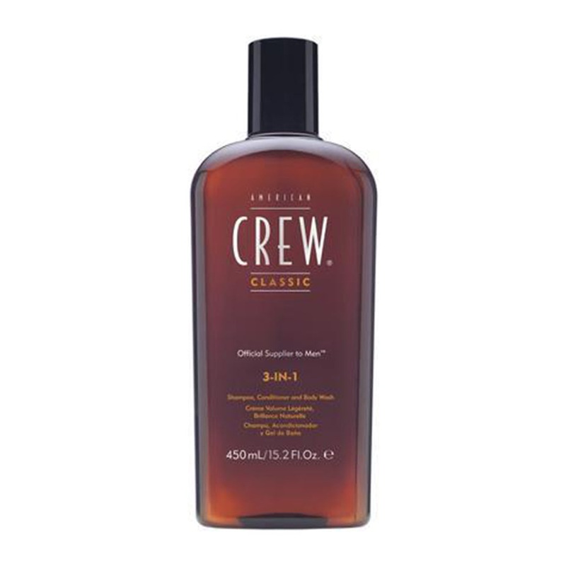 American Crew 3-in-1 Classic Shampoo Conditioner and Body Wash 450ml